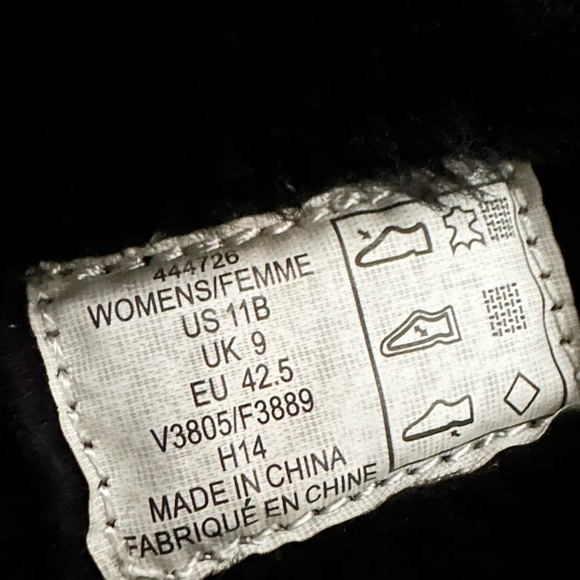 Lands End Sophia Tall Snow Winter Boots Faux Fur Lined Black size 11 - Picture 4 of 9